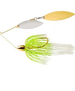 War Eagle Willow Fishing Spinnerbait 3/8 Oz - White Chartreuse #WE38GWR02