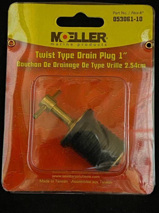 Moeller Marine Twist Turn Drain Plugs #053061-10