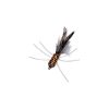 Betts Fly Shimmy Size 8 - Yellow/Black/Gray Fly Lure #50B-8