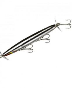 Smithwick Devil'S Horse 3/8oz Prop Topwater Lure - Chrome/Black Back #AF131