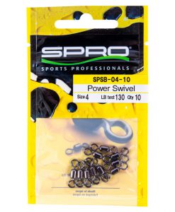 Spro Power Swivels Size 5 -10 Pack # SPSB05