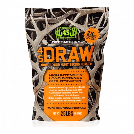 4S Draw Deer Attractant 25lb Bag #4SDRAW25