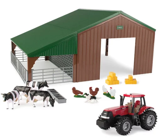 Tomy 1/32 Case IH Magnum 305 Tractor and Shed Set