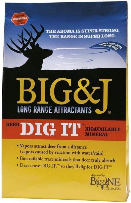 Big & J Industries Long Range Attractants BB2 Deer Dig It Powder 4.5# Bag #BB2-DDI-PD