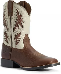 Ariat Kid's Cowboy VentTEK Western Boots - Cognac Candy #10031490