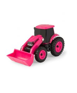 Ertl Case IH Pink Tractor With Loader #46705