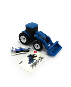 Tomy 3 in. New Holland Tractor Toy with Loader