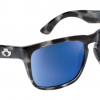 Blue Otter Polarized Sunglasses Cumberland Smoke Tortoise-Pacific Blue Nylon