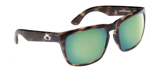 Blue Otter Polarized Sunglasses Cumberland Wet Maple-Deep Green Nylon