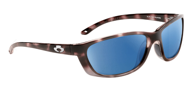 Blue Otter Polarized Sunglasses Tallapoosa Wet Maple-Night Blue Nylon #2221