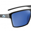 Blue Otter Polarized Sunglasses Watauga Matte Black-Night Blue