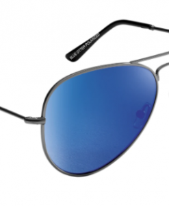 Blue Otter Polarized Sunglasses Coosa XL Gun Metal-Night Blue Nylon