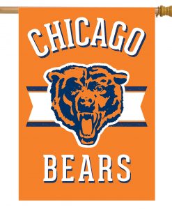 Briarwood Lane Retro Chicago Bears Double-Sided NFL House Flag #H01418