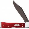 Case Knife Copperlock Smooth Old Red Bone Handle #10892CK
