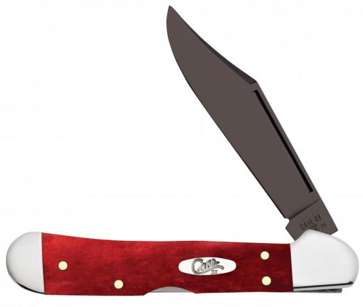 Case Knife Copperlock Smooth Old Red Bone Handle #10892CK