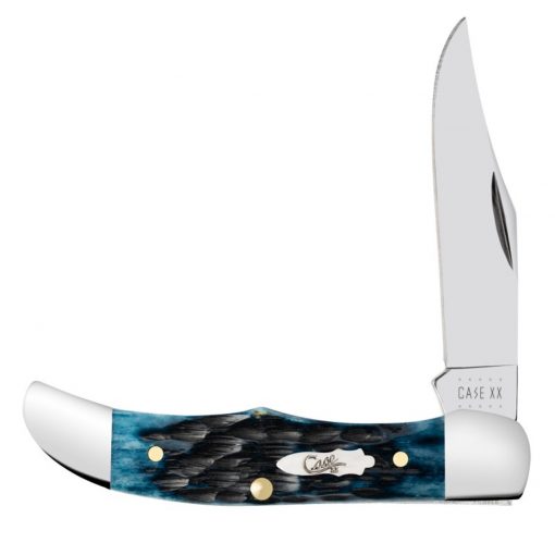 Case Knife Denim Bone Pocket Hunter Folding Knife #CK10881