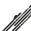 Easton Arrows Hexx 6mm Carbon Speed Arrow 2″ Vanes - 6 Pack #820754TF
