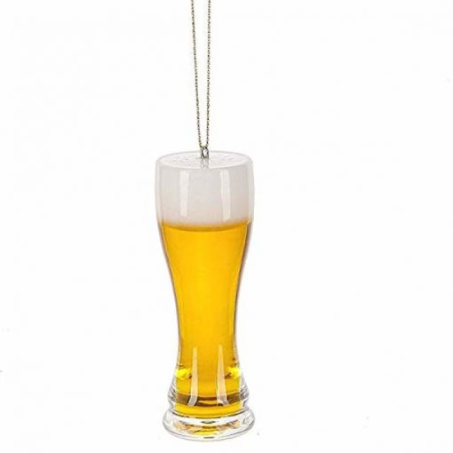 Ganz Beer Pilsner Glass Acrylic Christmas Ornament #136608