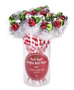 Ganz Puff Ball Jingle Bell Pen #EX27643