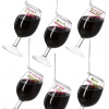 Ganz Wine Glass Ornaments With Hangtag #EX24075