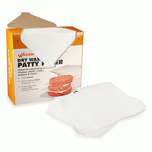 Weston Dry Waxed Patty Paper #10-0102-W