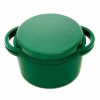 big green egg 4.2 qt cast iron dutch with lid