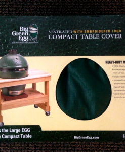 big green egg compact embroided table cover