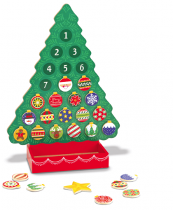 Melissa & Doug Countdown to Christmas Wooden Seasonal Calendar #3571