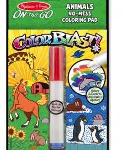 Melissa & Doug On the Go ColorBlast No-Mess Coloring Pad - Animals #5502