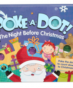 Melissa & Doug Poke-a-Dot - The Night Before Christmas Board Book #31349