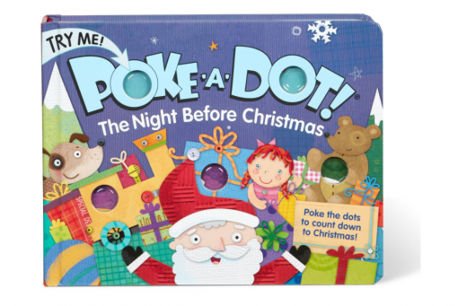Melissa & Doug Poke-a-Dot - The Night Before Christmas Board Book #31349
