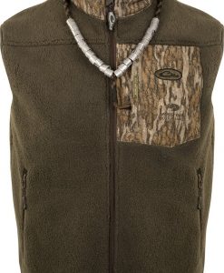 Drake Men's MST Sherpa Fleece Hybrid Liner Vest #DW8620-006