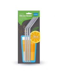 Grand Fusion Stainless Steel Drinking Straws #A278005