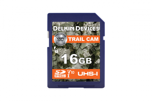 Delkin Trail Cam SD Memory Card 16GB #DDSDTRL-16GB