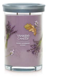 Yankee Candle Signature Large 2-Wick Tumbler - Dried Lavender & Oak #1630708
