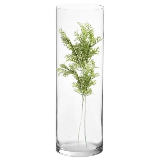 K & K Interiors 30" Glass Cylinder Container #13374C