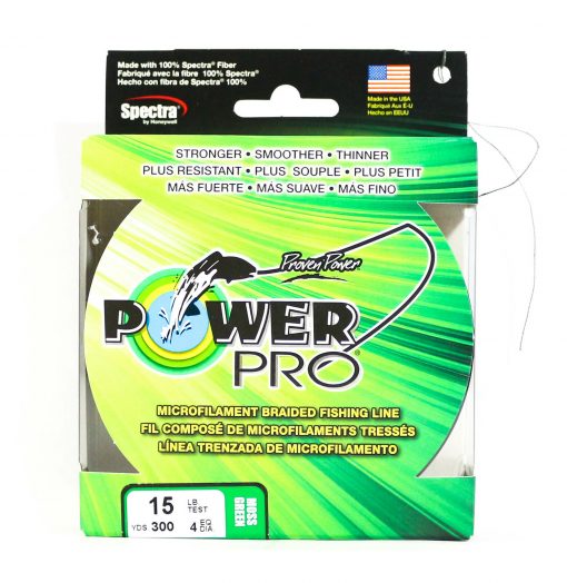 Power Pro Braided Spectra Line 15lb - Green #21100150300E