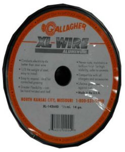 Gallagher Aluminum Wire - 14 ga 2637' #AXL142640