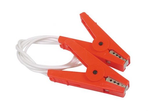 Gallagher Electric Fence Jumper Lead with HD Clamps #G634004