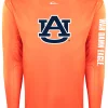Drake Auburn Long Sleeve Performance Shirt #SDAUB1250ORG