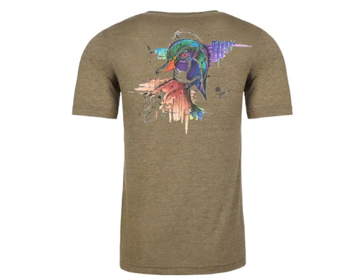 Rig' em Right Dead Weight Fly Wood Duck T-Shirt