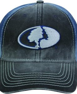 Outdoor Cap Company Mossy Oak Logo Black Navy #MOFS35B