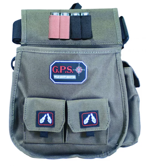 G Outdoors Deluxe Double Shell Pouch 600D Polyester Olive #GPS-1093CSP