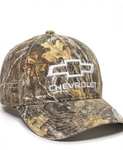 Outdoor Cap Camo Hat Chevy Logo #GEN09A