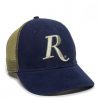 Outdoor Cap Remington Hat Navy/Tan #RM16F