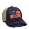 Outdoor Cap USA American Flag Navy #USA-165