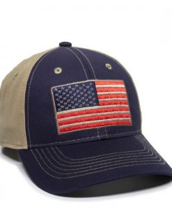 Outdoor Cap USA American Flag Navy #USA-165