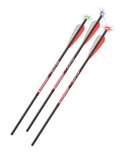 Bloodsport Hunter Strobe 20" Arrows With Strobing Nocks