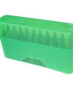 MTM Case Gard J-20 Slip-Top Boxes .270 to .375 Magnum - Clear Green #J-20-L-16