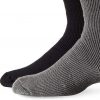 Terramar 2 Pack Terra Heat Sock - XLarge - Grey/Black #10752-041-XL